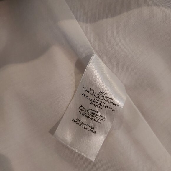 Tibi Soft Pink Cross Dye Wool Wrap Jacket Size 8 - Picture 10 of 12